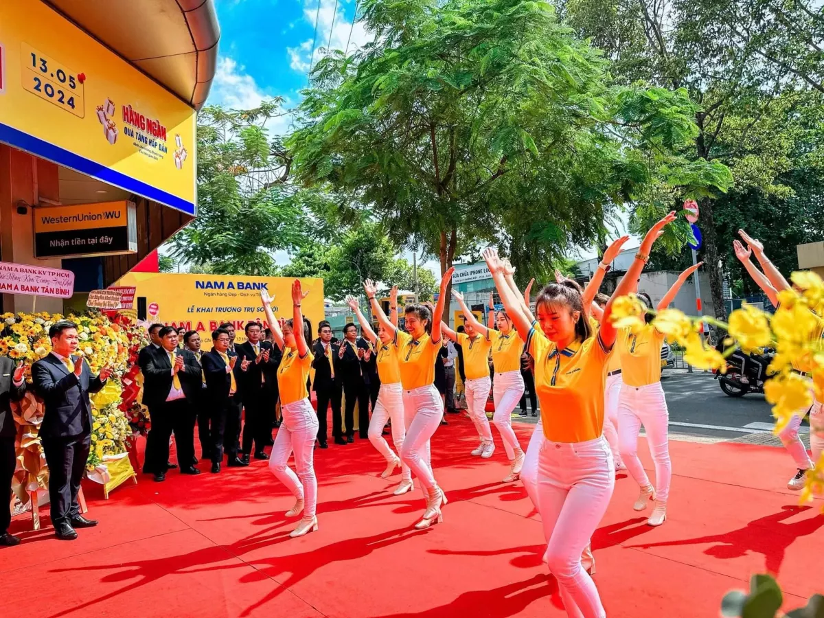  &nbsp;Lễ khai trương Ng&acirc;n h&agrave;ng Nam &Aacute; Bank tại S&agrave;i G&ograve;n