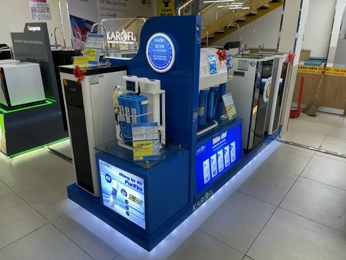 QUẦY KỆ TRƯNG BÀY SẢN PHẨM