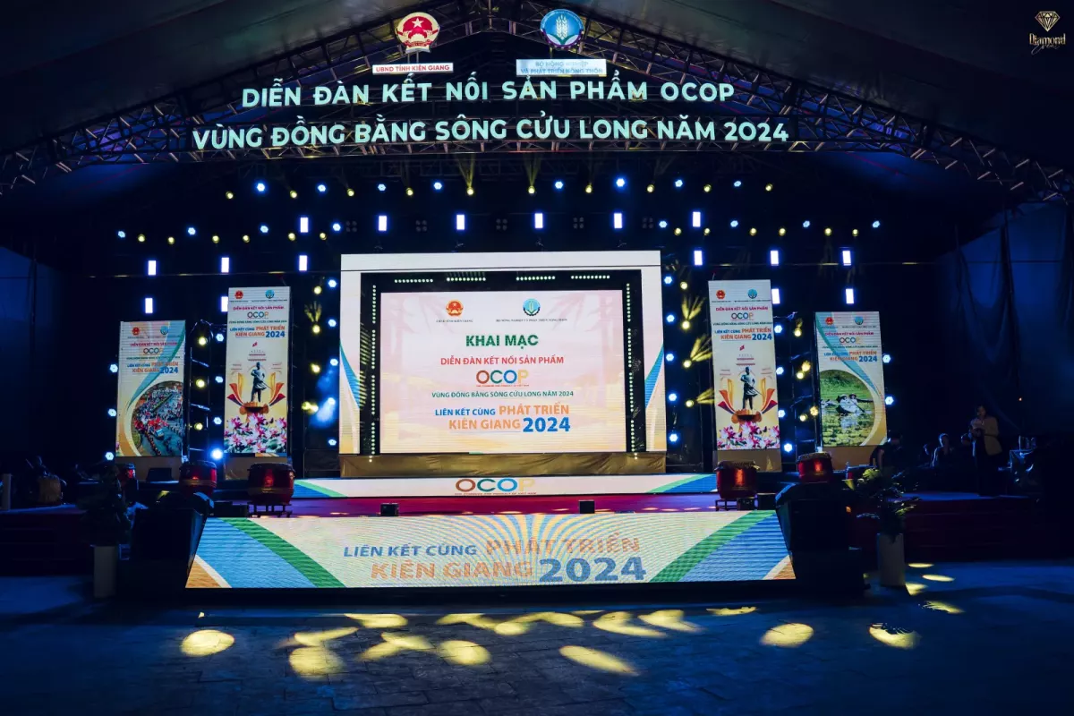 DIỄN ĐÀN KẾT NỐI SẢN PHẨM OCOP VÙNG ĐỒNG BẰNG SÔNG CỬU LONG 2024 TẠI KIÊN GIANG - Ảnh 7