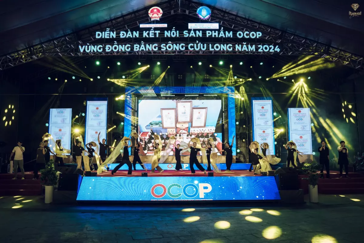 DIỄN ĐÀN KẾT NỐI SẢN PHẨM OCOP VÙNG ĐỒNG BẰNG SÔNG CỬU LONG 2024 TẠI KIÊN GIANG - Ảnh 14