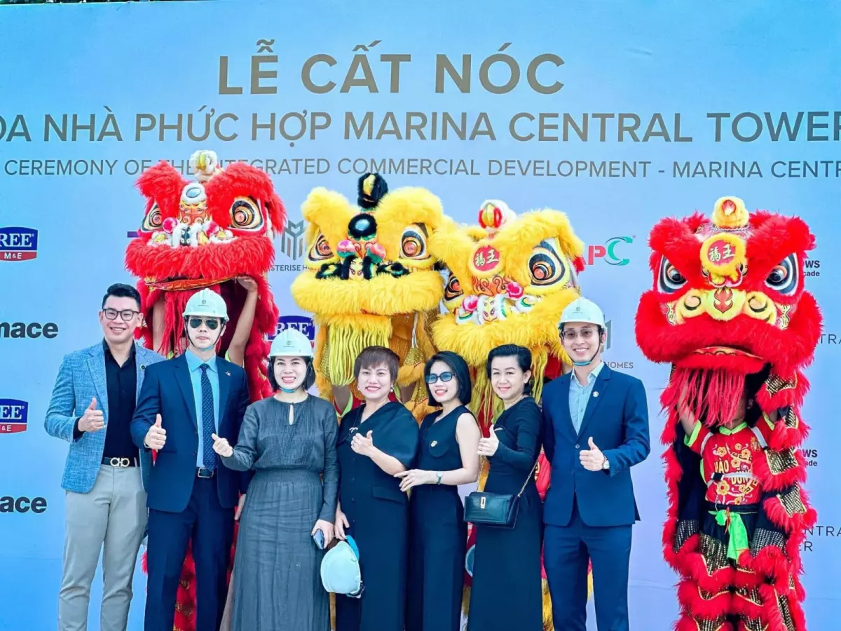 Lễ cất nóc toà nhà phức hợp Marina Central - Ảnh 4
