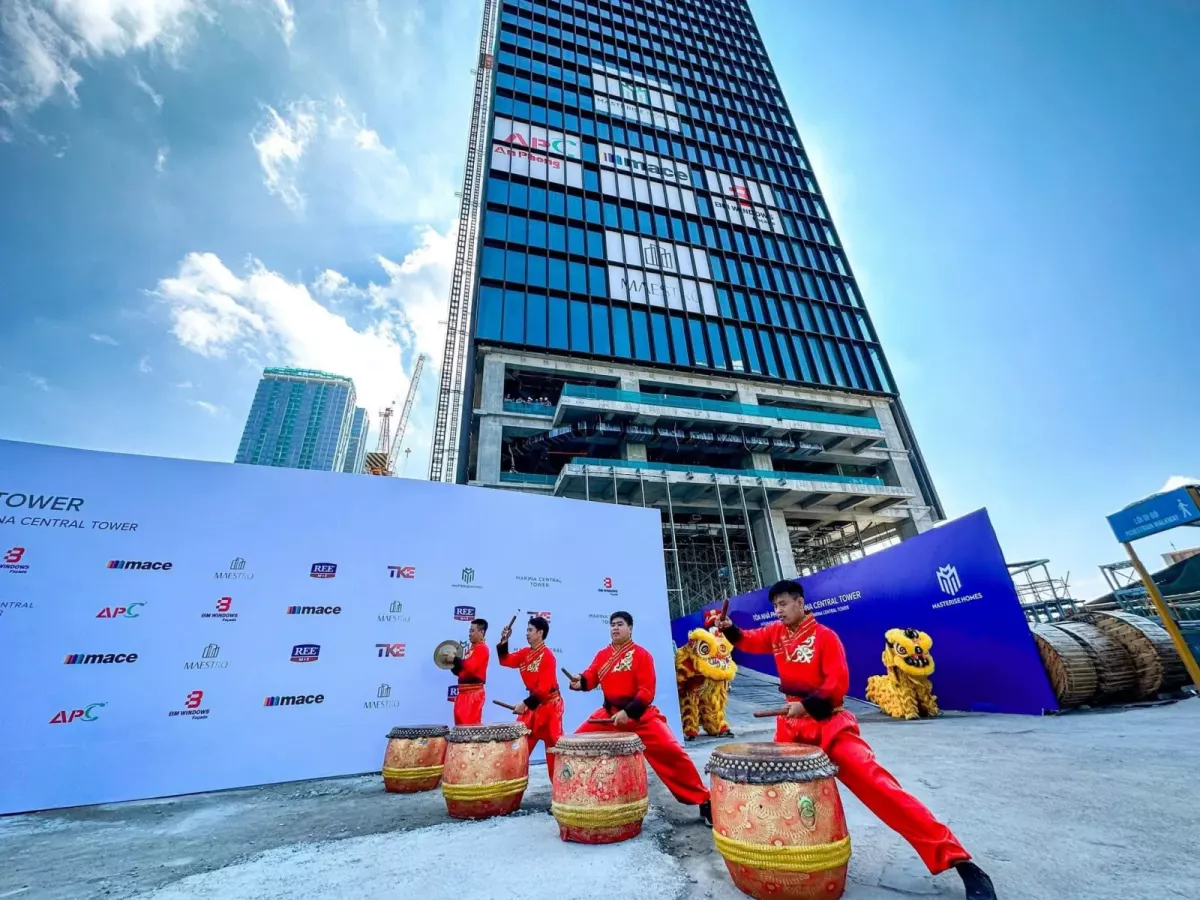 Lễ cất nóc toà nhà phức hợp Marina Central - Ảnh 10