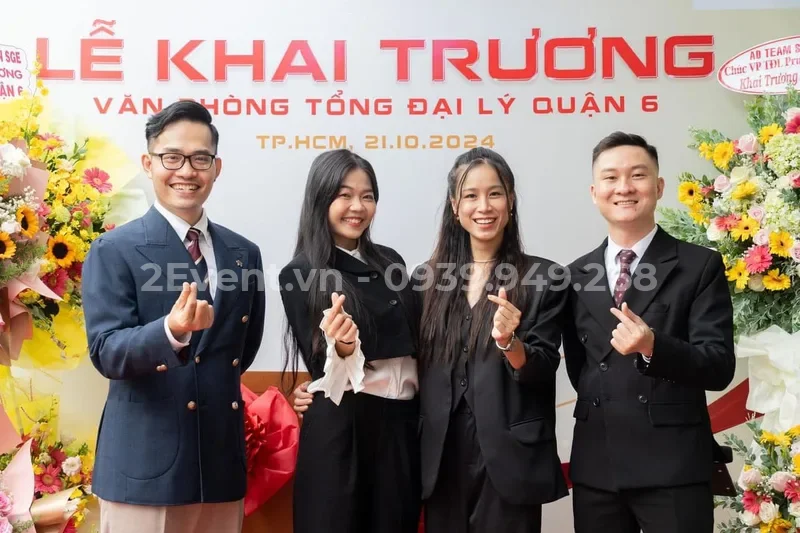 Kịch bản tổ chức lễ khai trương chi tiết từ A-Z