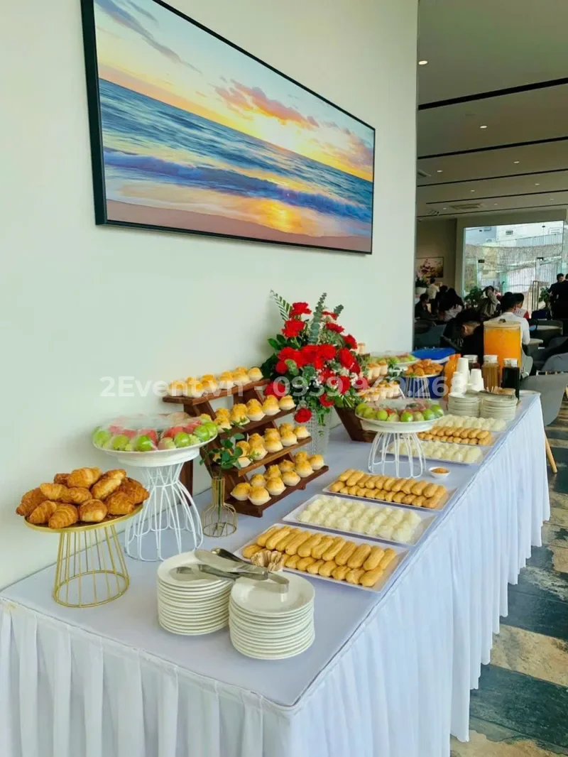 Cung cấp tiệc ngọt teabreak cho lễ khai trương, ra mắt
