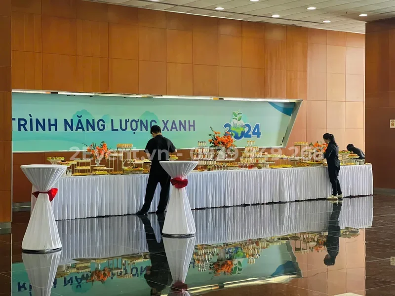 Cung cấp tiệc ngọt teabreak cho lễ khai trương, ra mắt