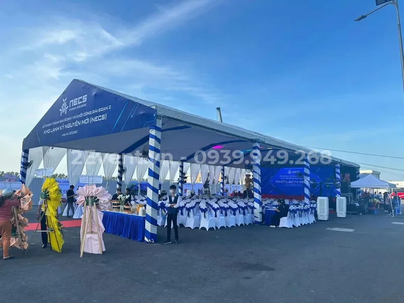 Hình ảnh thực tế dự án tổ chức khai trương do 2Event thực hiện