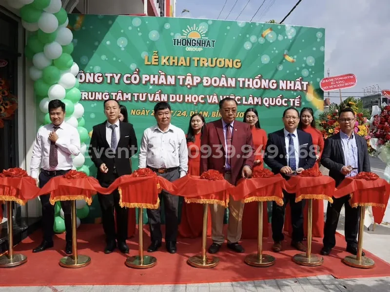 Mẫu tổ chức khai trương đẹp, chuyên nghiệp từ 2Event