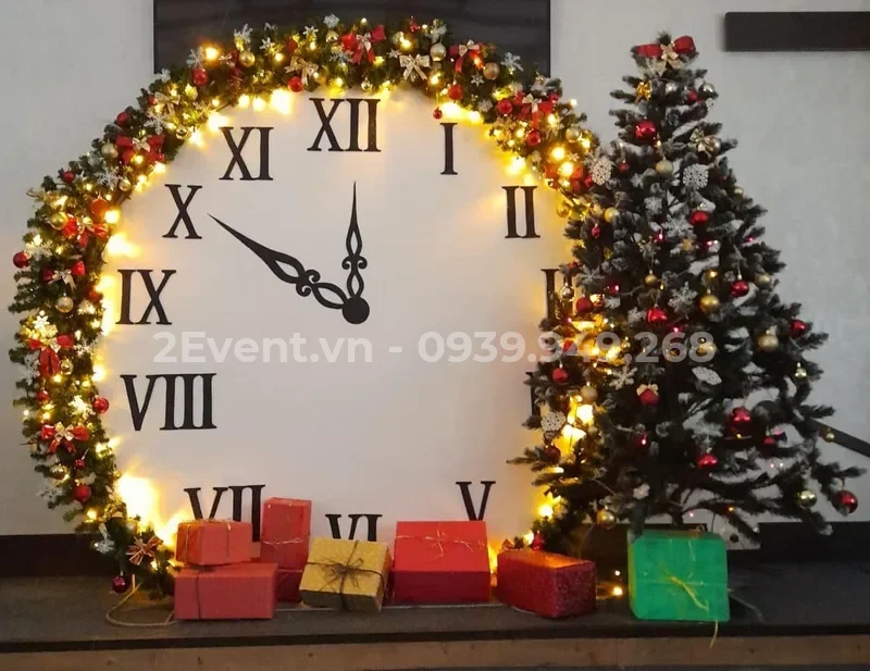 Trang trí noel và tổ chức tiệc Giáng sinh cho văn phòng