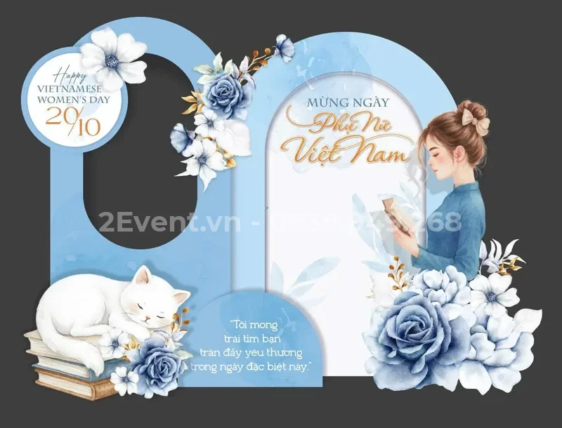 Ý tưởng trang trí ngày Quốc tế Phụ nữ 8/3 tại công ty