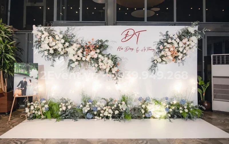 Liên hệ ngay 2Event để đặt dịch vụ trang trí đám cưới