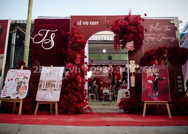 Mẫu trang trí đám cưới đẹp, chuyên nghiệp từ 2Event