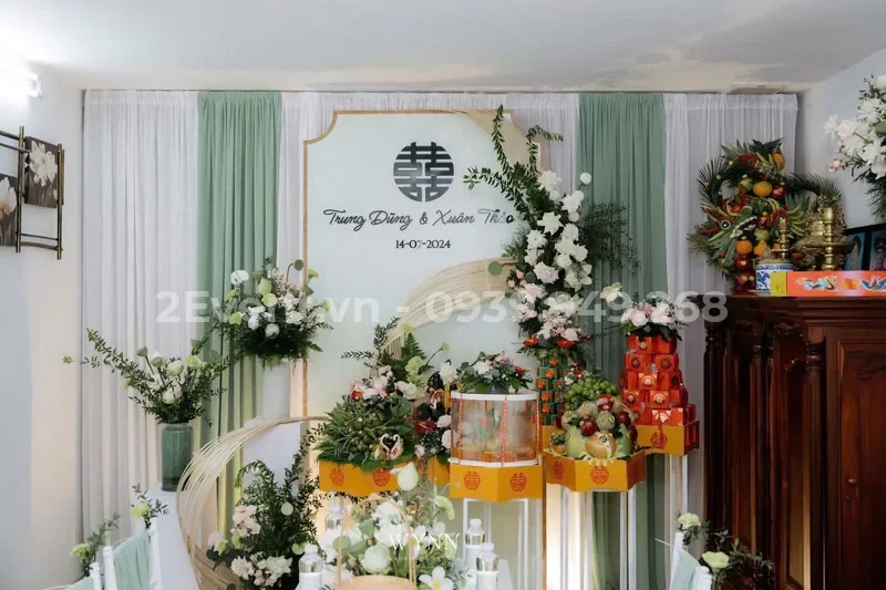 Dịch vụ trang trí gia tiên trọn gói, mẫu mã hiện đại 2026