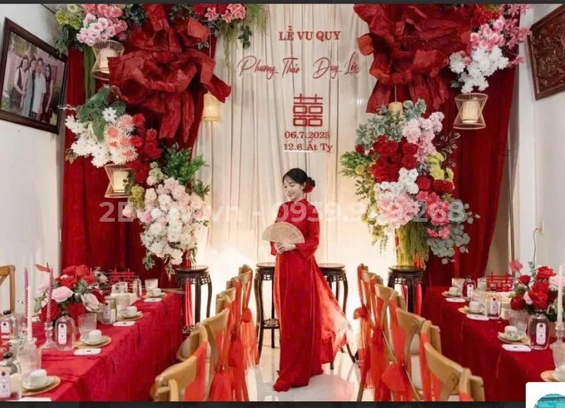 Top mẫu trang trí gia tiên cao cấp, hoa lụa và hoa tươi