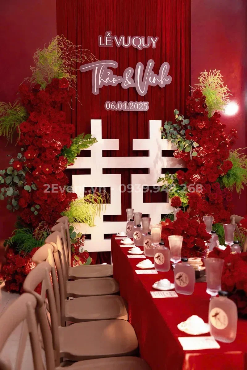Xu hướng trang trí gia tiên tone xanh (Mint, Navy) độc đáo