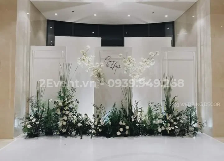 Trang trí nhà hàng tiệc cưới: Biến hội trường thành không gian cổ tích