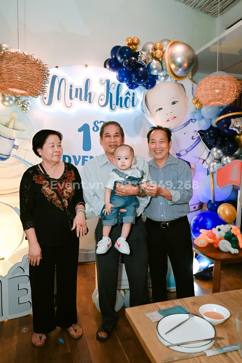 Gợi ý ý tưởng trang trí sinh nhật bé trai 2 tuổi ngộ nghĩnh
