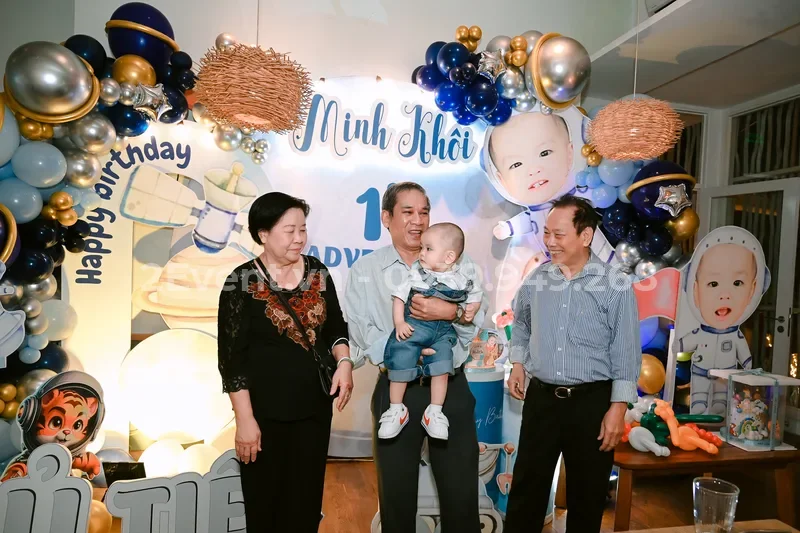 Trang trí sinh nhật bé trai 3 tuổi: Top 20 mẫu siêu đáng yêu