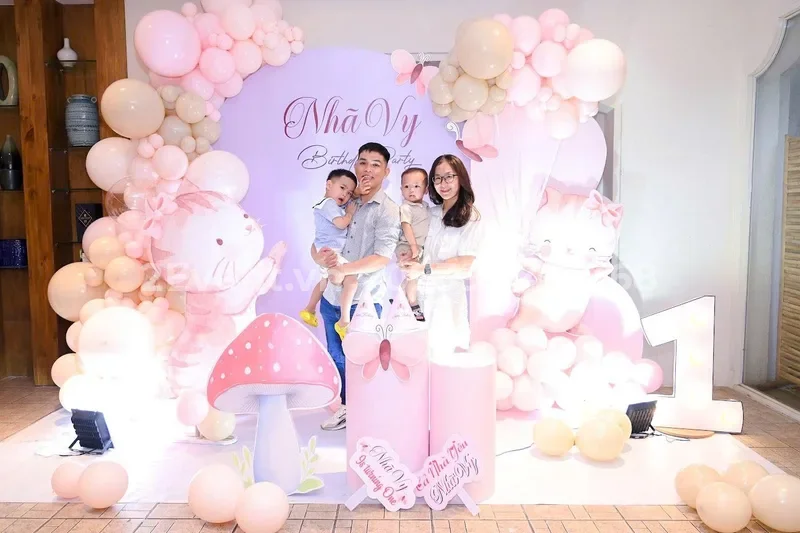 Các mẫu trang trí sinh nhật cho bé trai 5 tuổi cực năng động