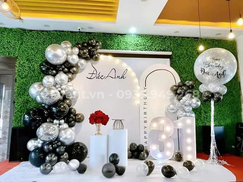 Mẫu trang trí mừng thọ, sinh nhật cho mẹ ấm cúng