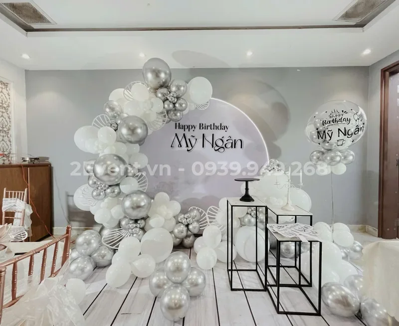 Gợi ý trang trí sinh nhật cho vợ cực kỳ tâm lý và lãng mạn