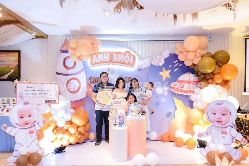Ý tưởng trang trí sinh nhật chủ đề khủng long cho bé yêu