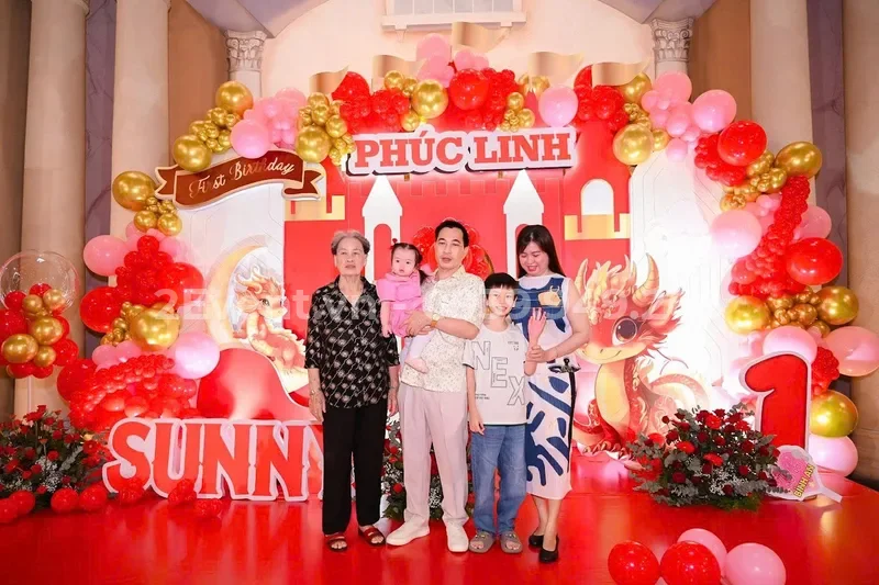 Ý tưởng trang trí sinh nhật chủ đề công chúa cho bé yêu