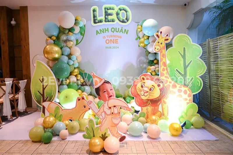 Ý tưởng trang trí sinh nhật chủ đề rồng con cho bé yêu