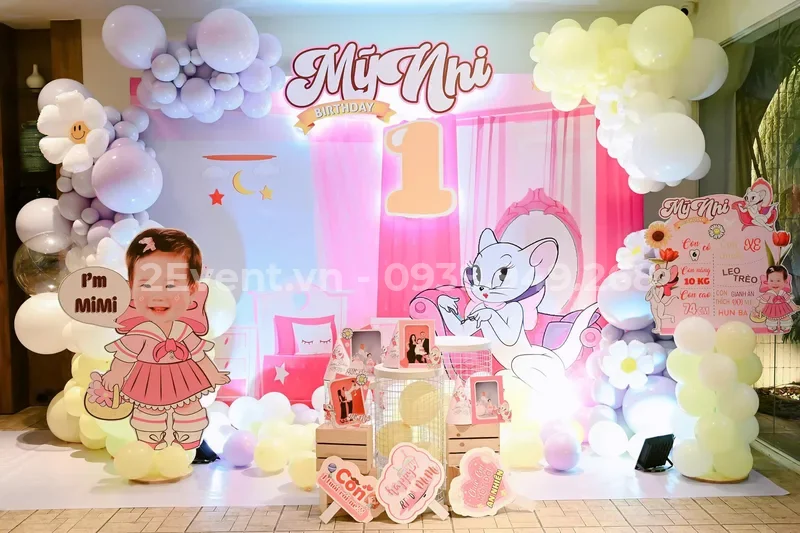 Ý tưởng trang trí sinh nhật chủ đề rồng con cho bé yêu