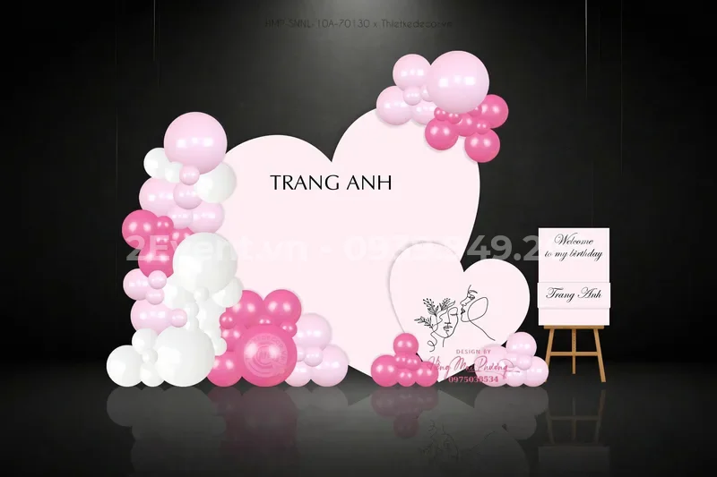 Trang trí sinh nhật cho người yêu (bạn trai/bạn gái) ngọt ngào